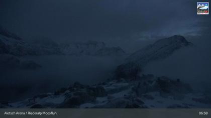 Riederalp: Aletsch Arena - Moosfluh Bergstation