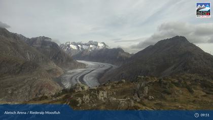 Riederalp: Aletsch Arena - Moosfluh Bergstation