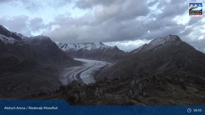 Riederalp: Aletsch Arena - Moosfluh Bergstation