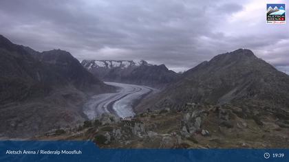 Riederalp: Aletsch Arena - Moosfluh Bergstation