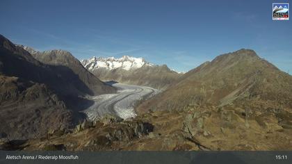 Riederalp: Aletsch Arena - Moosfluh Bergstation