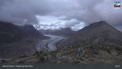 Riederalp: Aletsch Arena - Moosfluh Bergstation