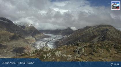 Riederalp: Aletsch Arena - Moosfluh Bergstation