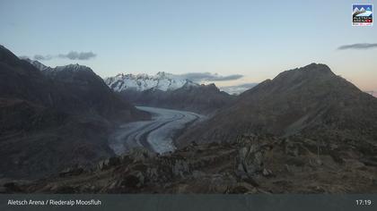 Riederalp: Aletsch Arena - Moosfluh Bergstation