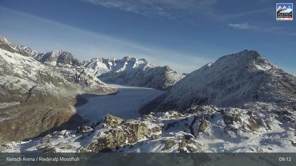 Riederalp: Aletsch Arena - Moosfluh Bergstation