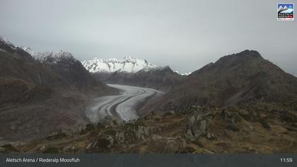 Riederalp: Aletsch Arena - Moosfluh Bergstation