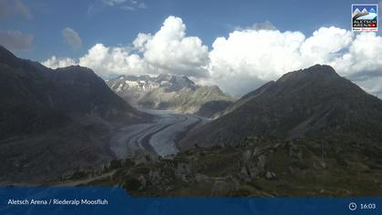 Riederalp: Aletsch Arena - Moosfluh Bergstation