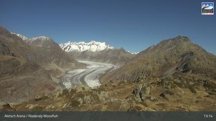 Riederalp: Aletsch Arena - Moosfluh Bergstation