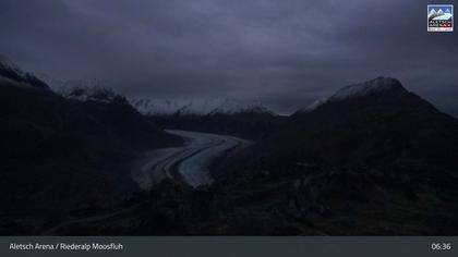 Riederalp: Aletsch Arena - Moosfluh Bergstation