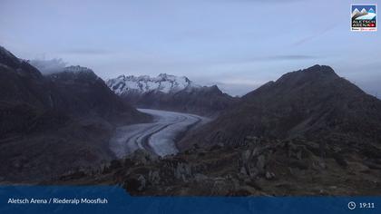 Riederalp: Aletsch Arena - Moosfluh Bergstation