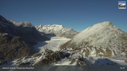 Riederalp: Aletsch Arena - Moosfluh Bergstation