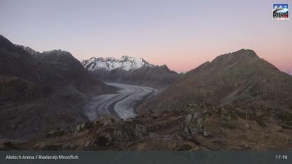 Riederalp: Aletsch Arena - Moosfluh Bergstation