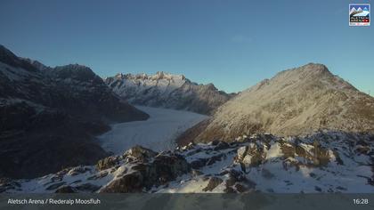 Riederalp: Aletsch Arena - Moosfluh Bergstation