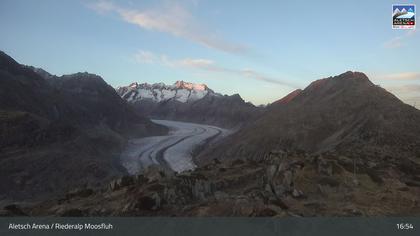 Riederalp: Aletsch Arena - Moosfluh Bergstation