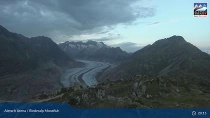 Riederalp: Aletsch Arena - Moosfluh Bergstation