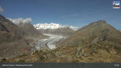 Riederalp: Aletsch Arena - Moosfluh Bergstation