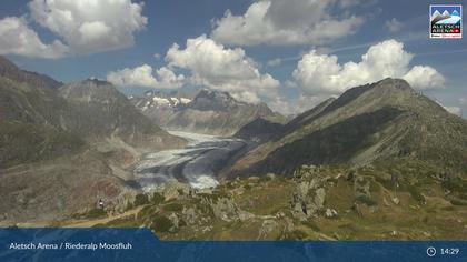 Riederalp: Aletsch Arena - Moosfluh Bergstation