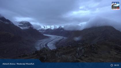 Riederalp: Aletsch Arena - Moosfluh Bergstation