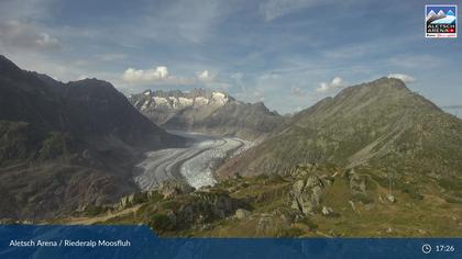 Riederalp: Aletsch Arena - Moosfluh Bergstation