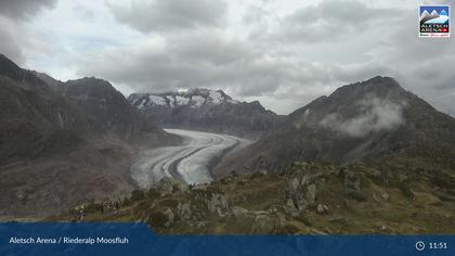 Riederalp: Aletsch Arena - Moosfluh Bergstation