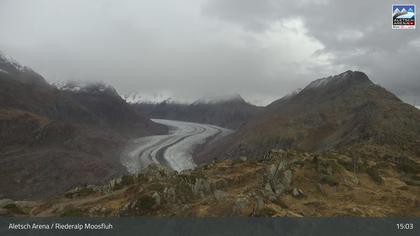 Riederalp: Aletsch Arena - Moosfluh Bergstation