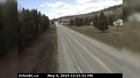 Fraser Lake › West: Hwy 16 at Stella Road in - looking west - Day time