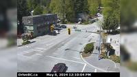 Whistler Creekside > West: 20, Hwy 99, in Whistler at Lake Placid Rd, looking west - Day time