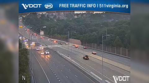 Traffic Cam Alexandria: I-395 - MM 3 - NB - Exit 3, Route 236 Duke St/Route 420 - Seminary Rd