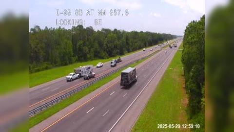 Traffic Cam Palm Coast: I-95 @ MM 287.5 SB