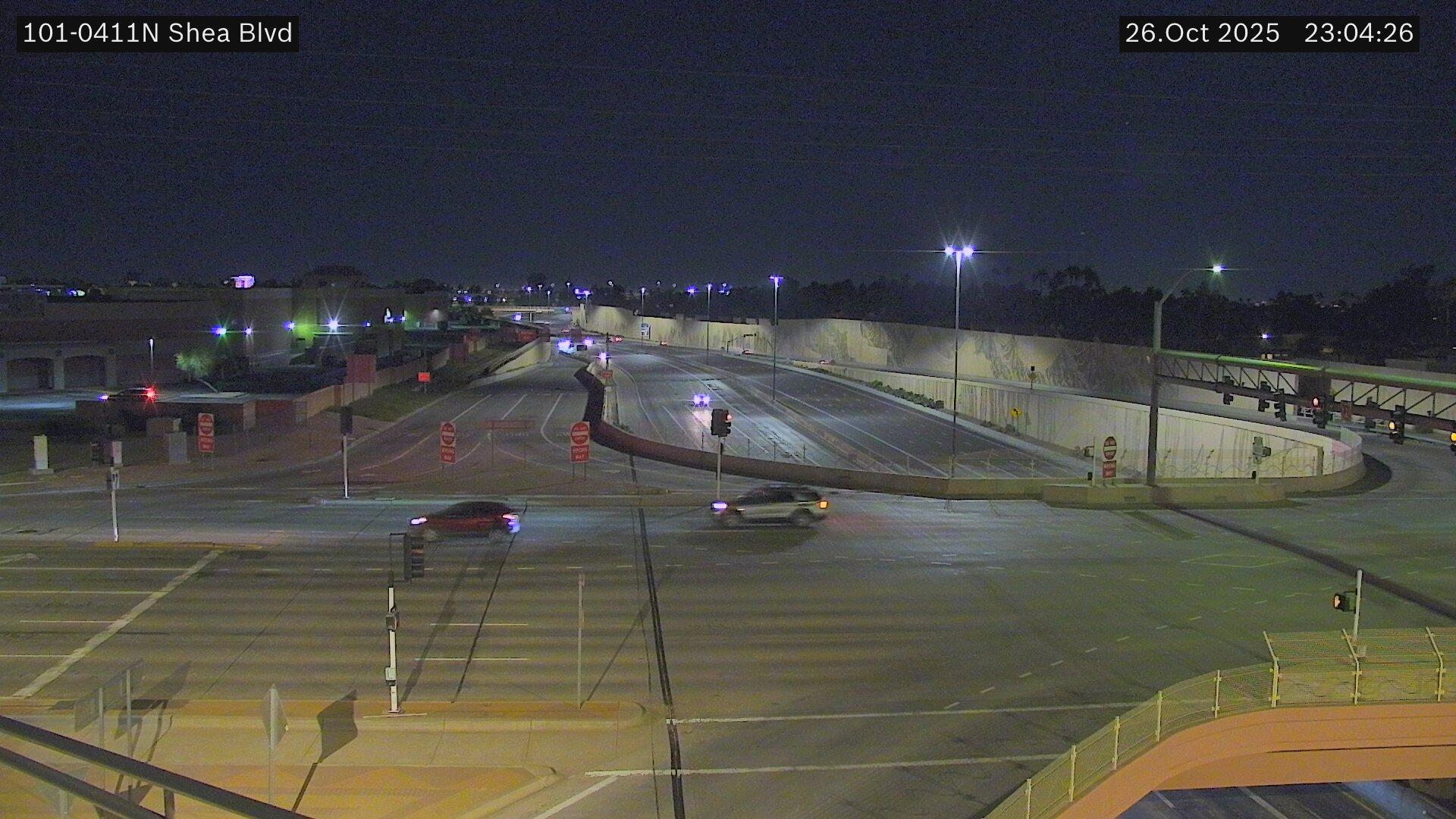 Traffic Cam Scottsdale › North: L-101 NB 41.11 @Shea