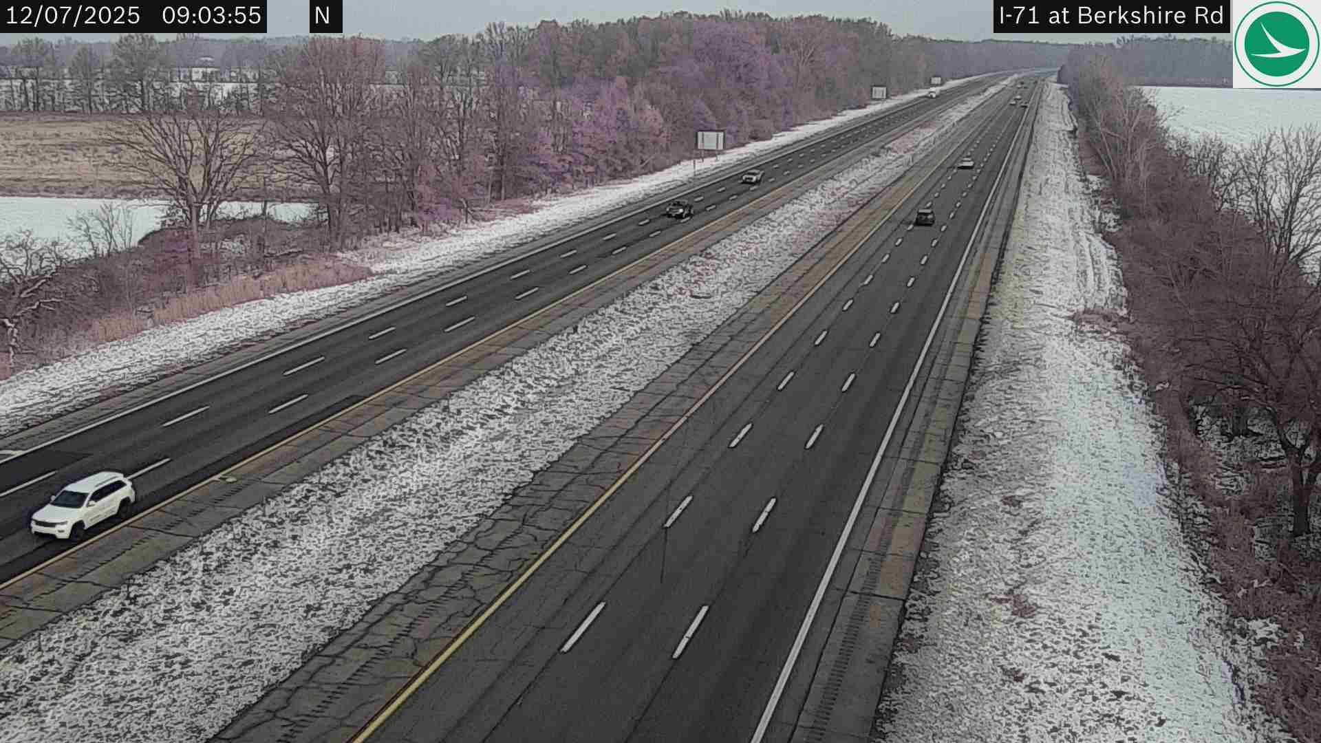 Traffic Cam Alum Creek: I-71 at Berkshire Rd