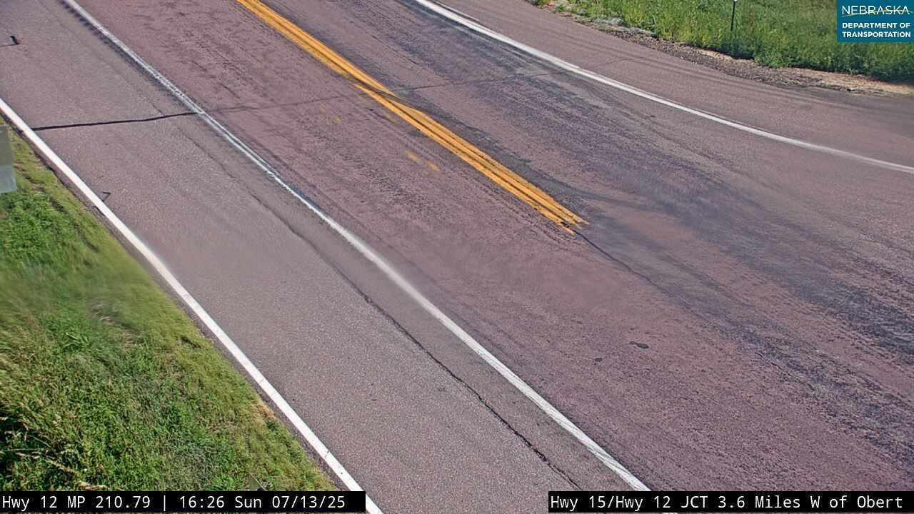Traffic Cam Obert: NE - Hwy 12 surface