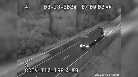 Traffic Cam Hardaway: I10-MM 168.0WB