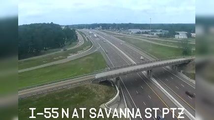 Traffic Cam Jackson: I-55 at Savanna St
