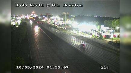 Traffic Cam Houston › South: IH-45 North @ Mt