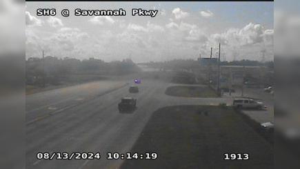 Traffic Cam Arcola Junction › North: SH-6 @ Savannah Pkwy