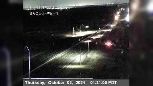 Traffic Cam Folsom › West: Hwy 50 at E_Bidwell_St_SAC50_WB_1