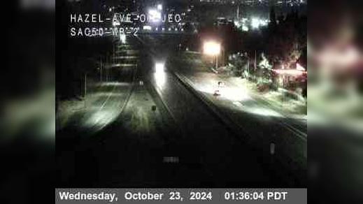 Traffic Cam Orangevale › East: Hwy 50 at Hazel SAC50 WB