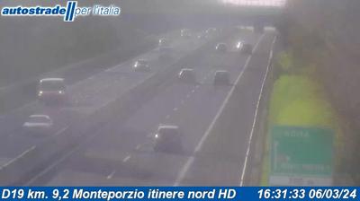 immagine della webcam nei dintorni di Castelverde: webcam Monte Porzio Catone