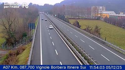 See Vignole Borbera A07 Km. 087,700 Itinere Sud Live Webcam