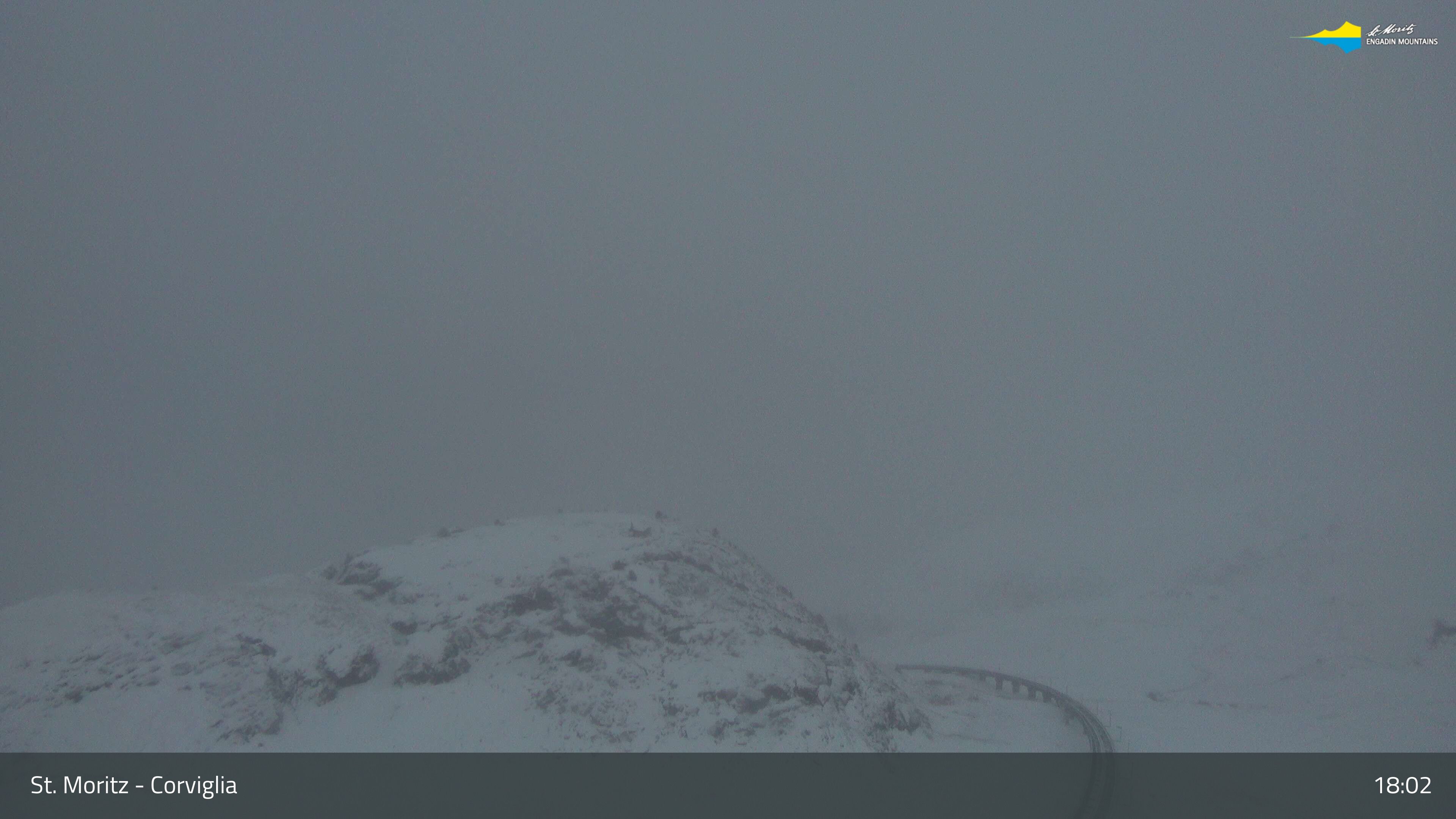 Sankt Moritz › Südosten: Corviglia - St Moritz - Lake Saint Moritz
