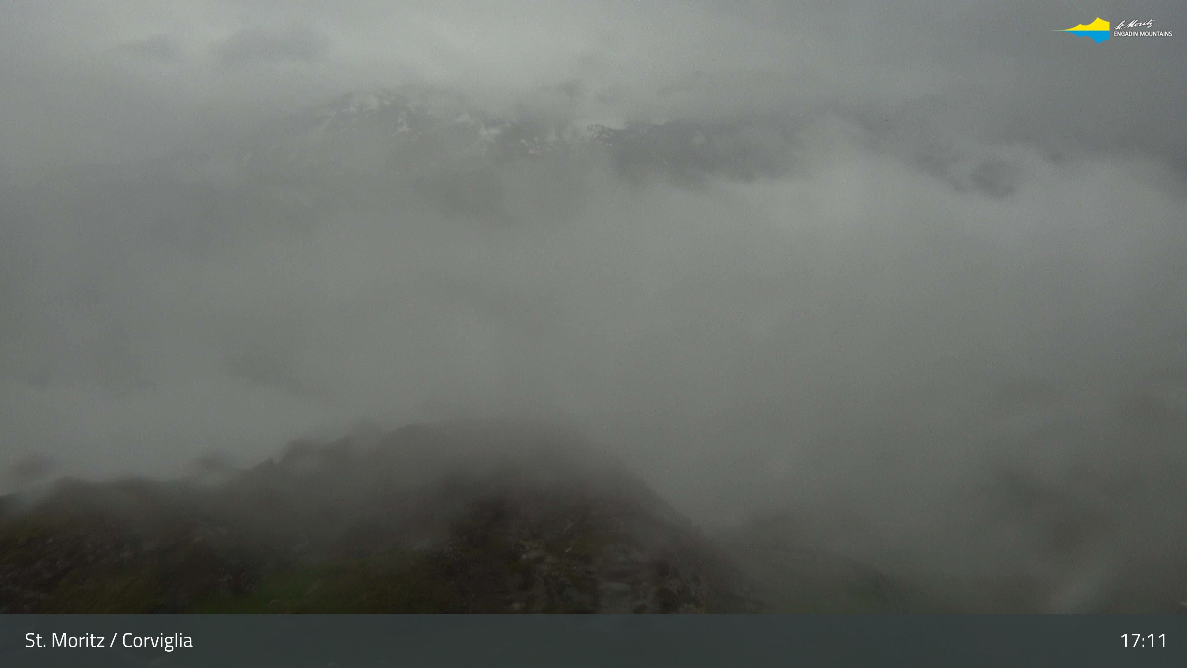 Sankt Moritz › Südosten: Corviglia - St Moritz - Lake Saint Moritz