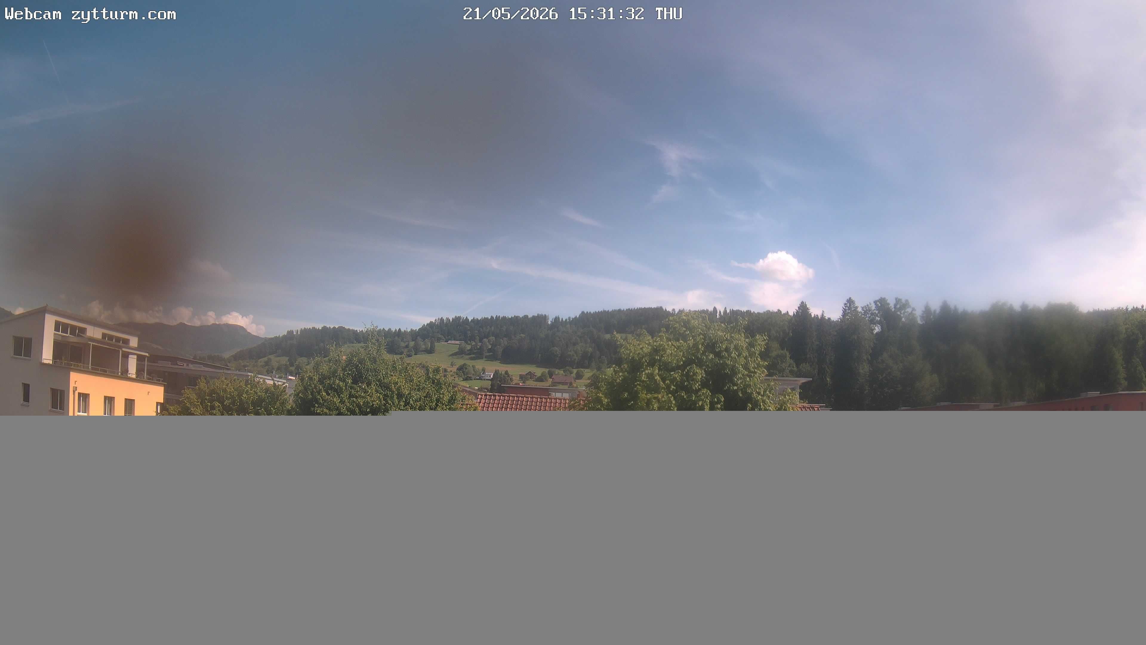 Risch-Rotkreuz: Live Webcam Rotkreuz Richtung Süd-Ost