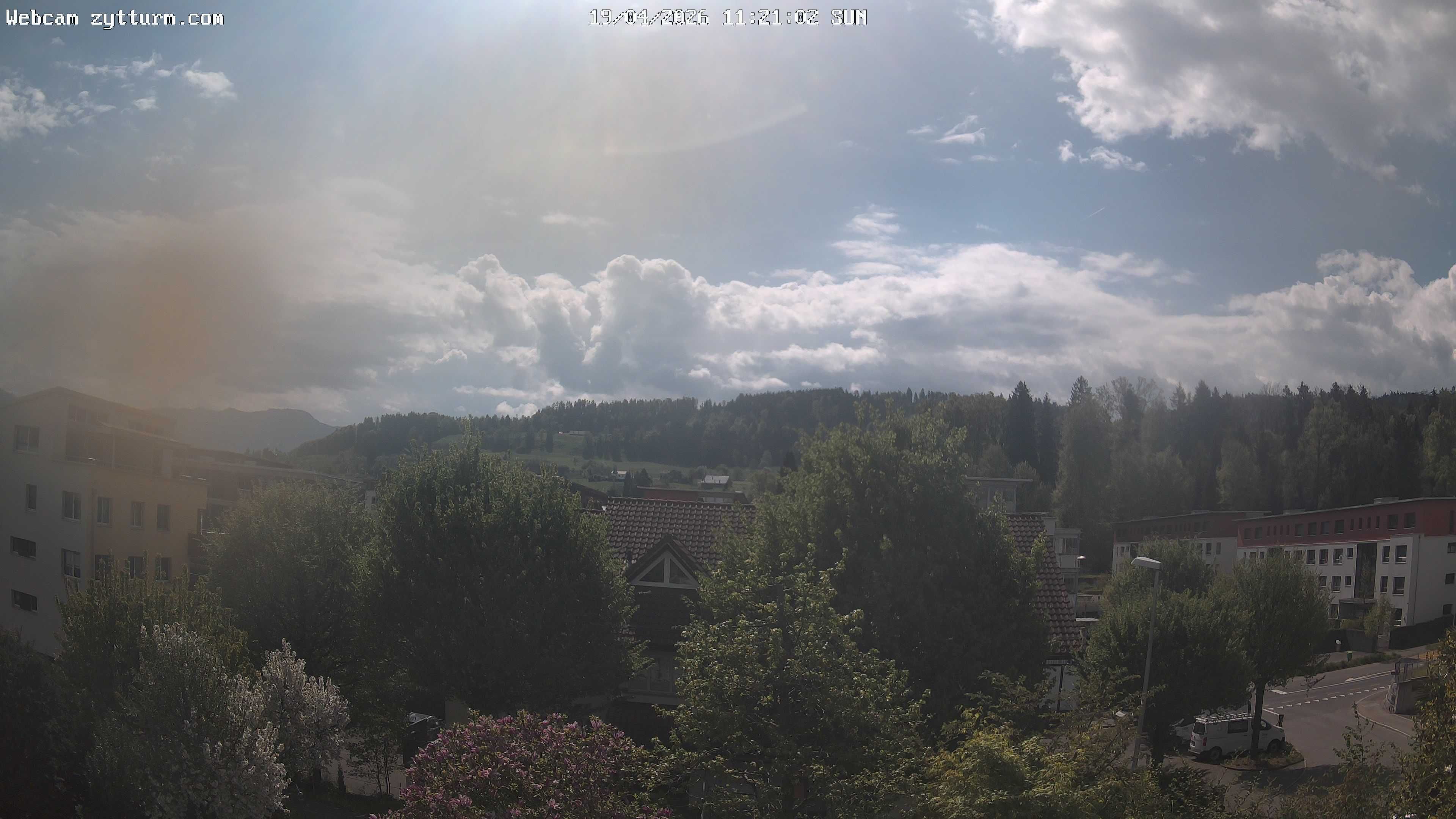 Risch-Rotkreuz: Live Webcam Rotkreuz Richtung Süd-Ost