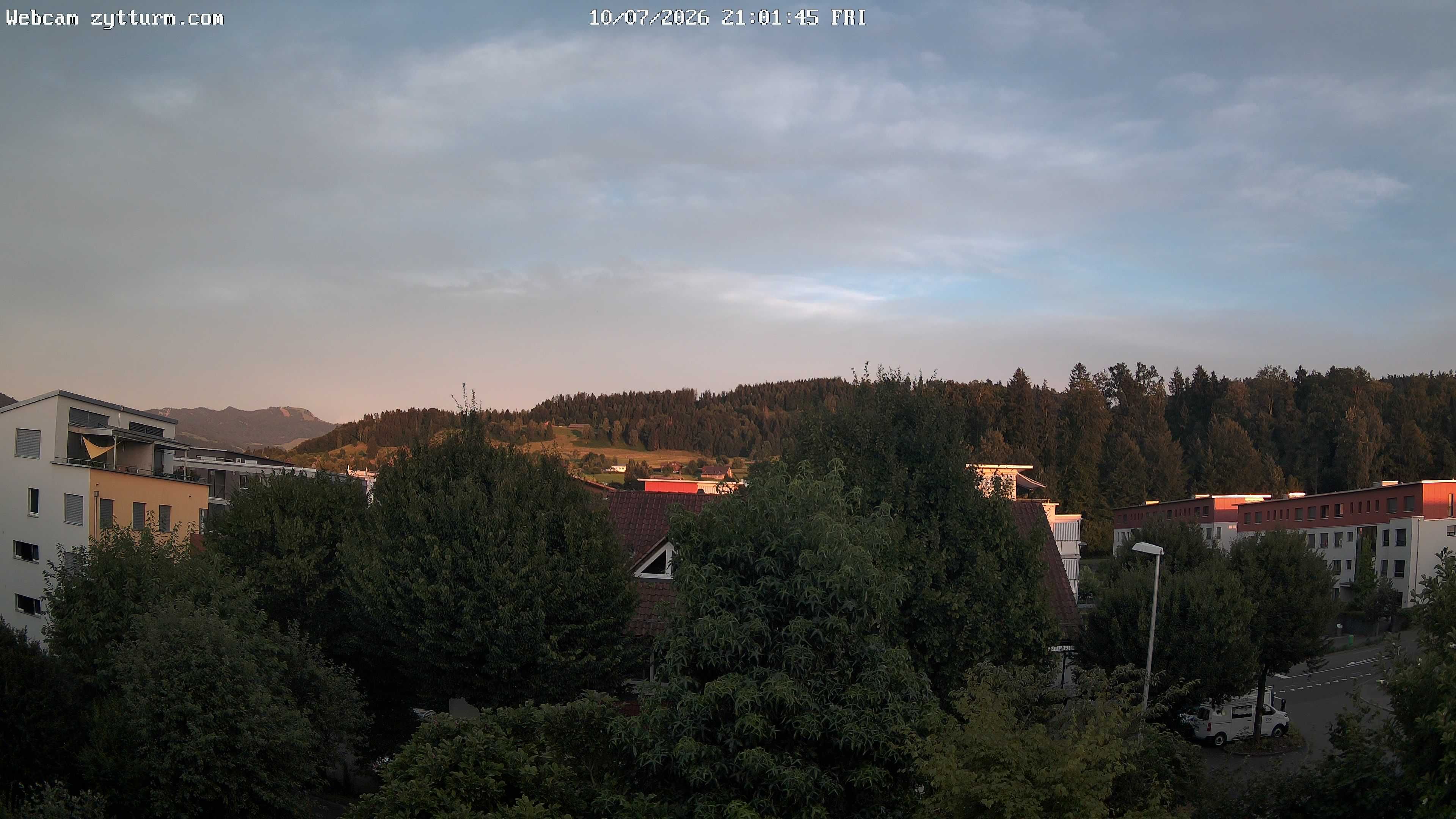Risch-Rotkreuz: Live Webcam Rotkreuz Richtung Süd-Ost