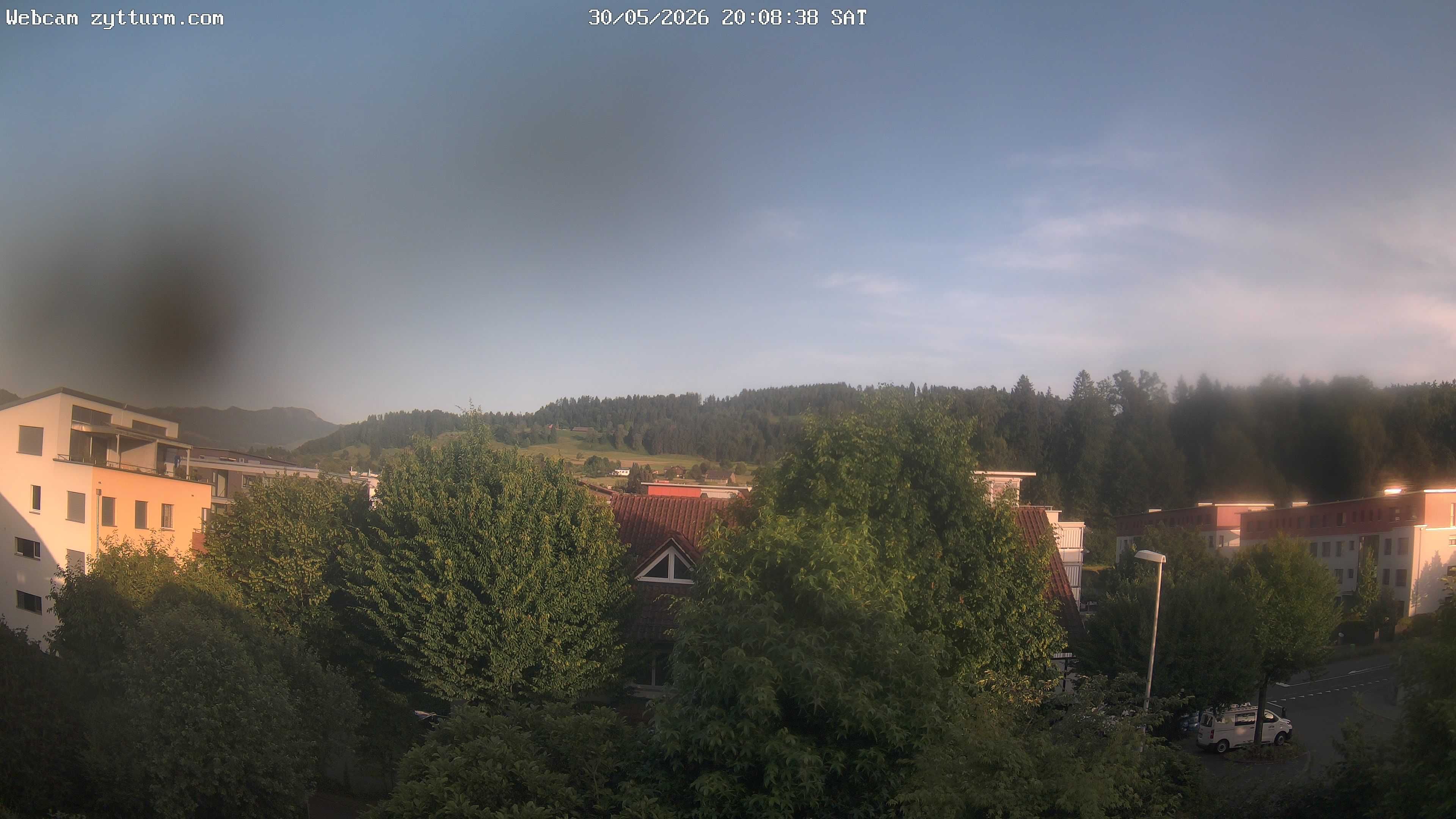 Risch-Rotkreuz: Live Webcam Rotkreuz Richtung Süd-Ost