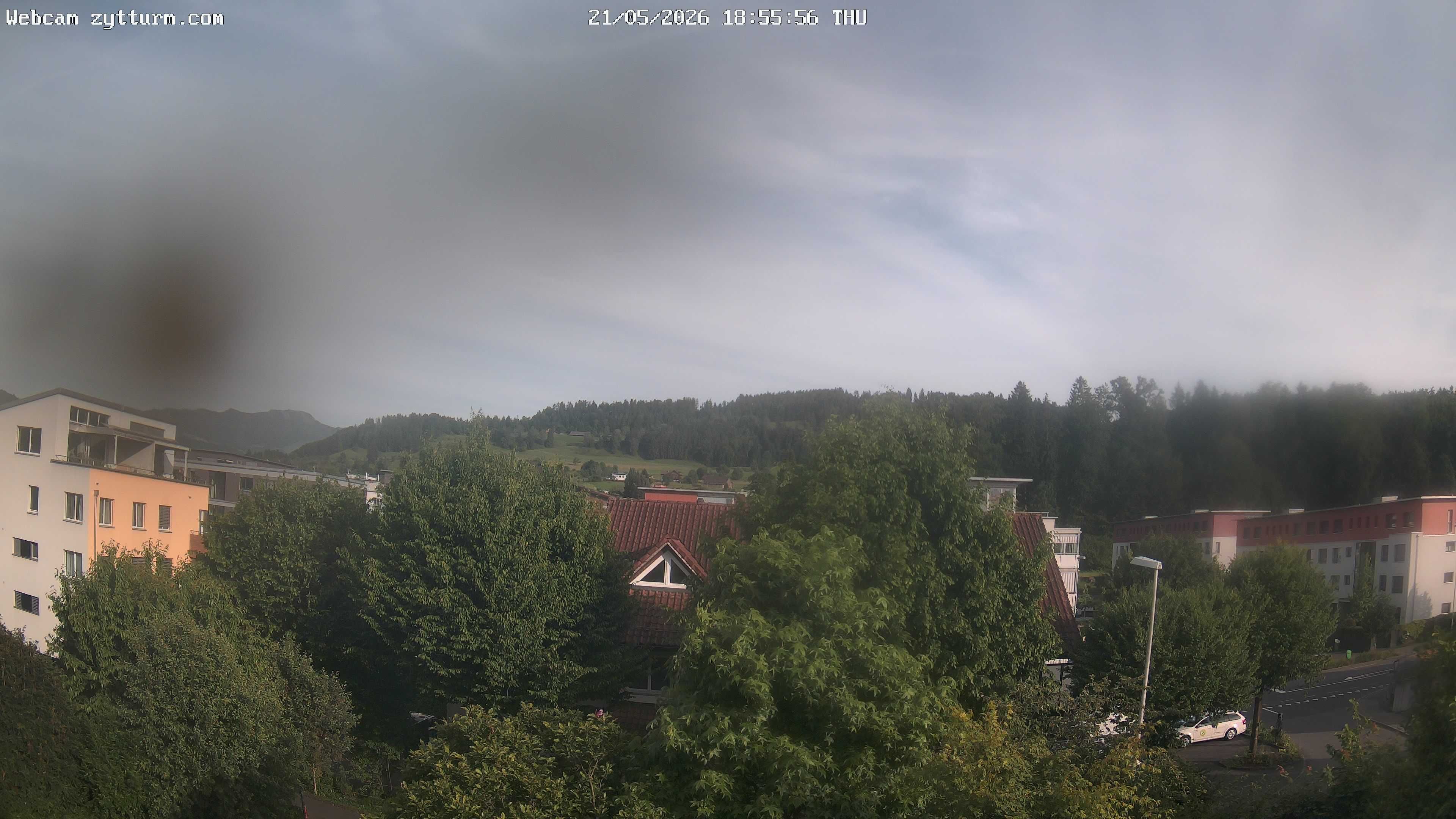 Risch-Rotkreuz: Live Webcam Rotkreuz Richtung Süd-Ost