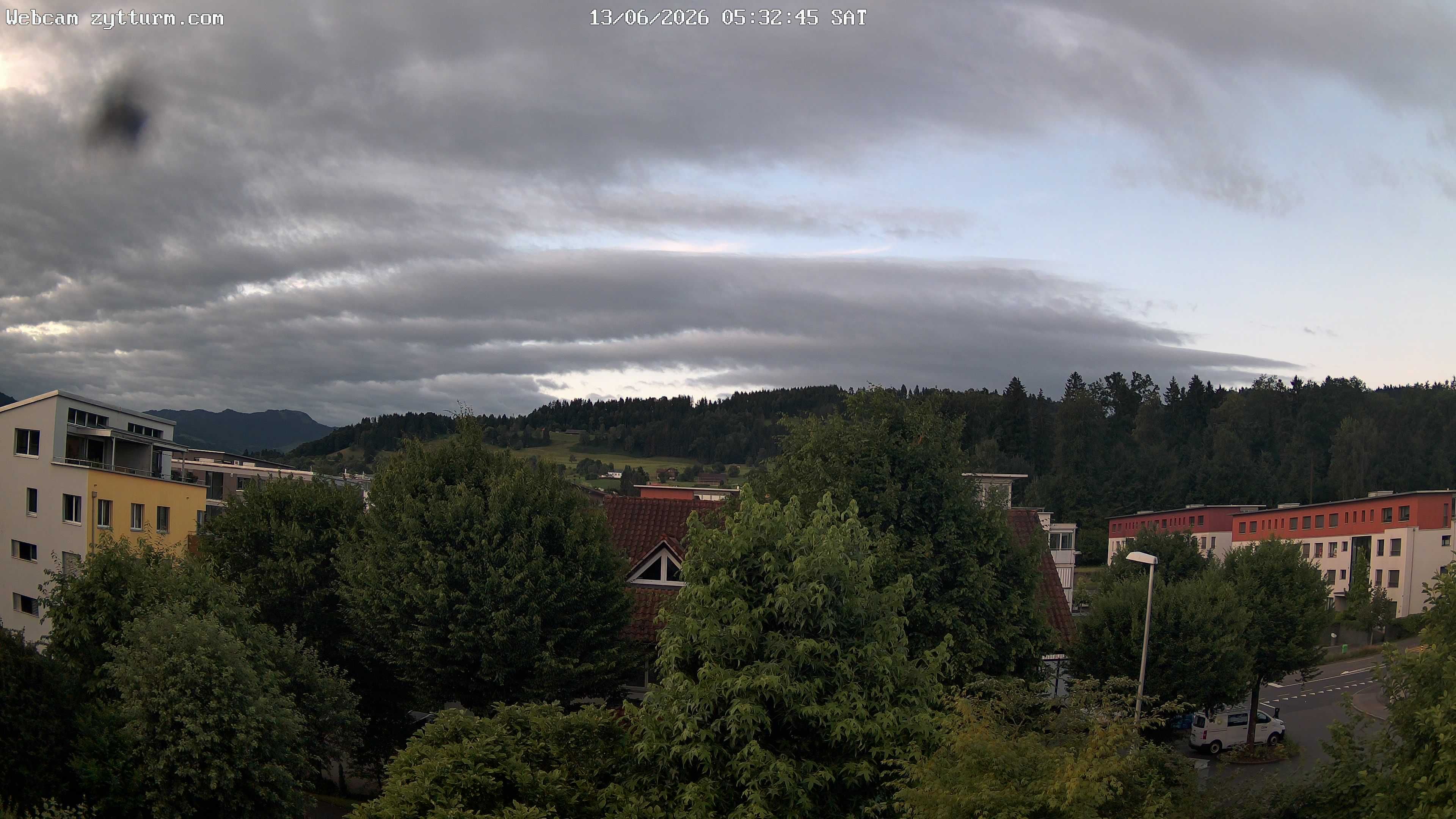 Risch-Rotkreuz: Live Webcam Rotkreuz Richtung Süd-Ost