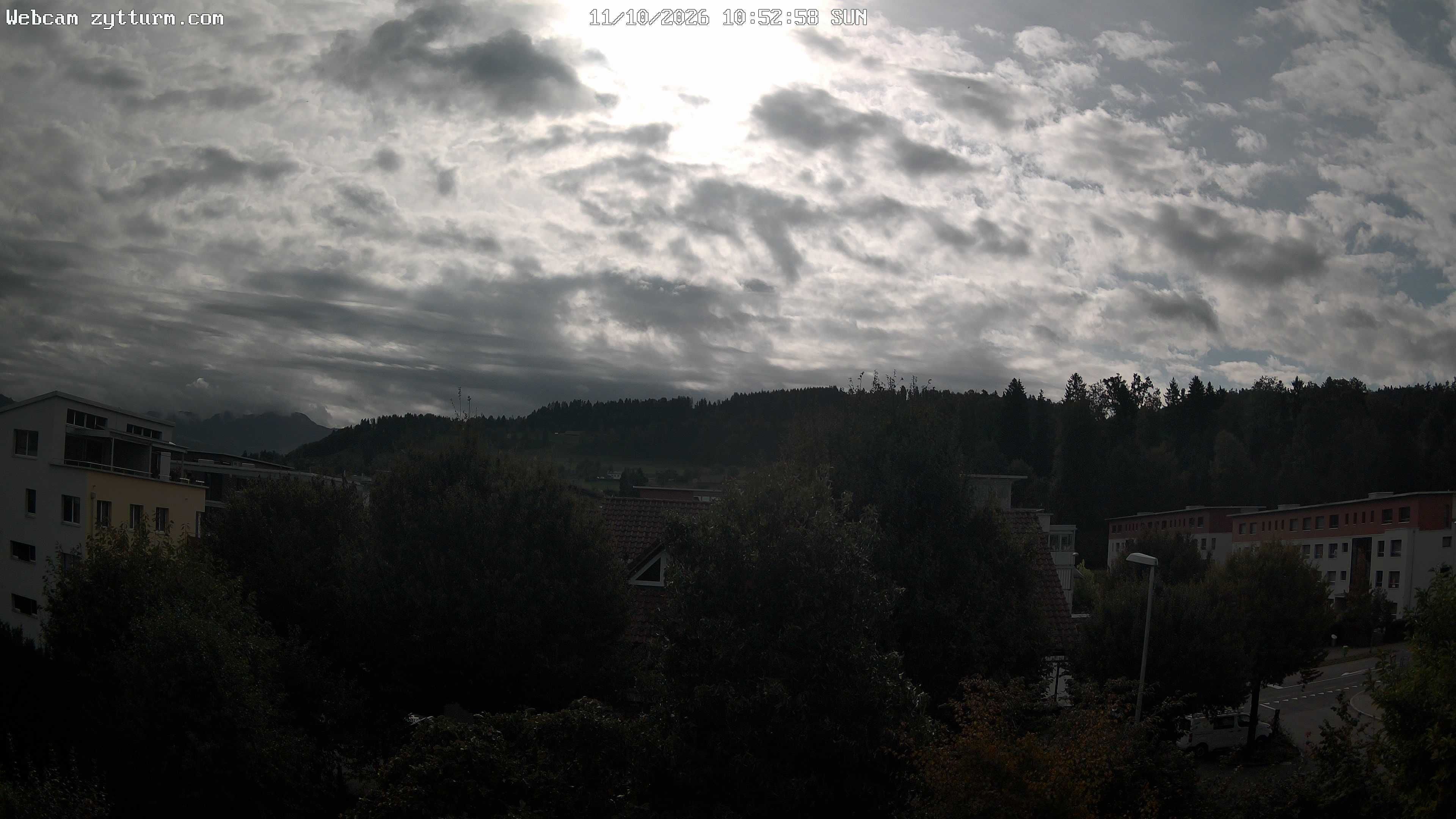Risch-Rotkreuz: Live Webcam Rotkreuz Richtung Süd-Ost