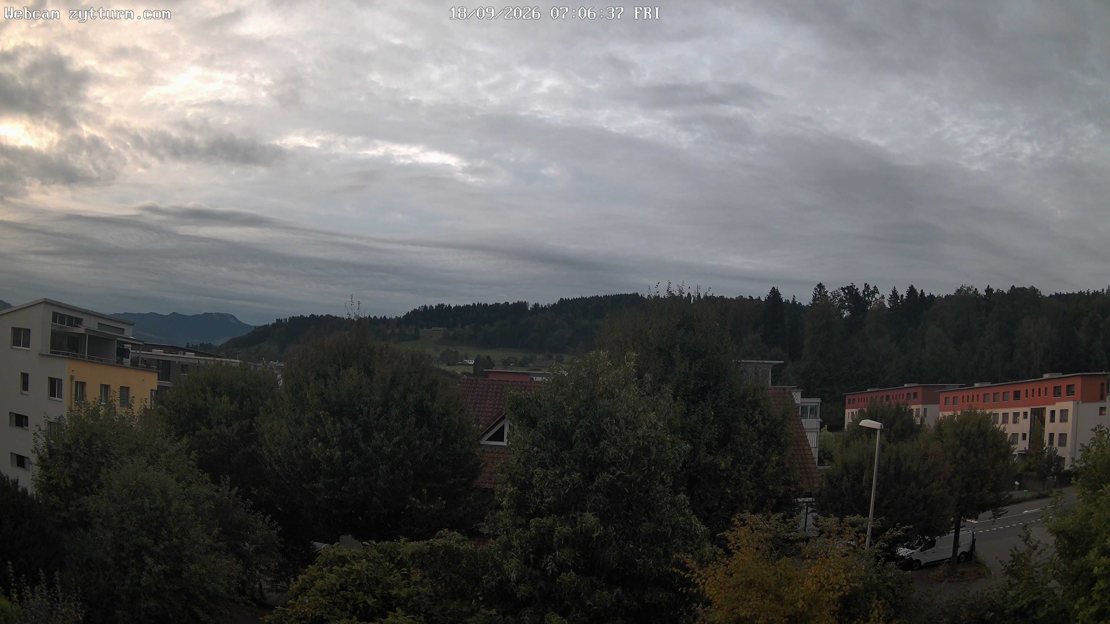 Risch-Rotkreuz: Live Webcam Rotkreuz Richtung Süd-Ost